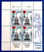 1969 Emission privée - Groupements patriotiques de Liège, Timbres & Monnaies, Sans gomme, Envoi, Non oblitéré