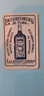 Speelkaart Antwerpen  – Likeurstokerij De Ploeg_34, Ophalen of Verzenden, Gebruikt, Speelkaart(en)