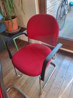 Rode stoelen in prima staat, Huis en Inrichting, Stoelen, Ophalen, Zo goed als nieuw, Vijf, Zes of meer stoelen, Rood