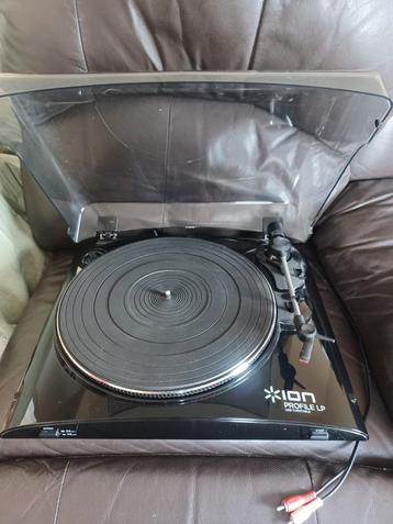 ION PROFILE LP USB-DRAAITAFEL, Audio, Tv en Foto, Platenspelers, Ophalen of Verzenden, Zo goed als nieuw