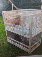 Nieuw konijnenhok in de doos 102x55x104, Animaux & Accessoires, Rongeurs & Lapins | Cages & Clapiers, 90 cm ou plus, Furet, 75 à 110 cm