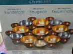 Geschenktip: Nieuwe artistieke T-lichthouder in metaal, Huis en Inrichting, Overige kleuren, Nieuw, Ophalen of Verzenden, Metaal