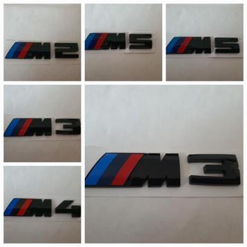 Logo de valise Bmw M2 M3 M4 M5 12 cm x 2,5 cm > noir brillan, Enlèvement ou Envoi
