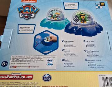 Boules à paillettes Paw Patrol, Enlèvement
