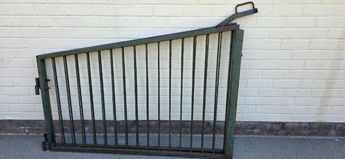 Ijzeren poort, Tuin en Terras, Tuinpoorten, Gebruikt, Draaipoort, IJzer, Minder dan 100 cm, 100 tot 150 cm, Ophalen