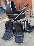 Kinderwagen voor twee kindjes met maxi cosy, Kinderen en Baby's, Ophalen, Gebruikt, Overige merken