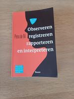 Observeren, registreren, rapporteren en interpreteren, Ophalen of Verzenden, Gelezen, Hogeschool, Boom