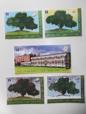 100 jaar KMI - 100 ans IRM, Enlèvement ou Envoi, Non oblitéré, Timbre-poste, Neuf