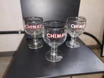 Chimay glazen, Ophalen of Verzenden, Zo goed als nieuw, Bierglas
