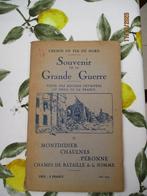 Guide de voyage de 1919. Somme Champs of Battle, Enlèvement ou Envoi
