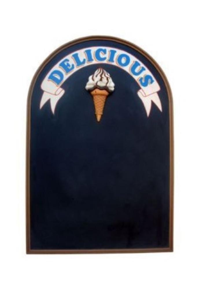 Softijs menubord - delicious sofijsjes krijtbord, Verzamelen, Merken en Reclamevoorwerpen, Nieuw, Ophalen
