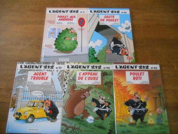 BD - AGENT 212 - stripboeken beschikbaar voor biedingen