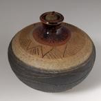 kunst-keramische olielamp, Ophalen of Verzenden