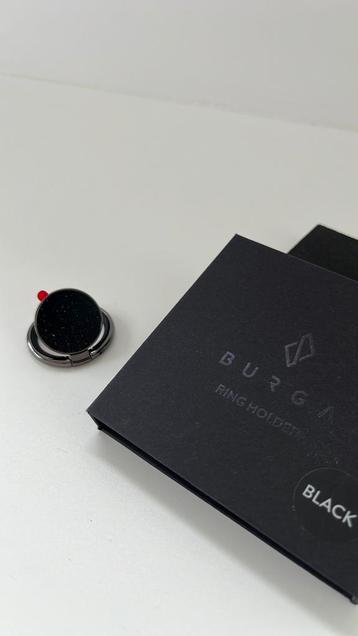 BURGA ring holder nieuw black iPhone smartphone samsung