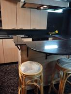 Volledige keuken in hout kleur met kook eiland, Huis en Inrichting, Ophalen, Hout