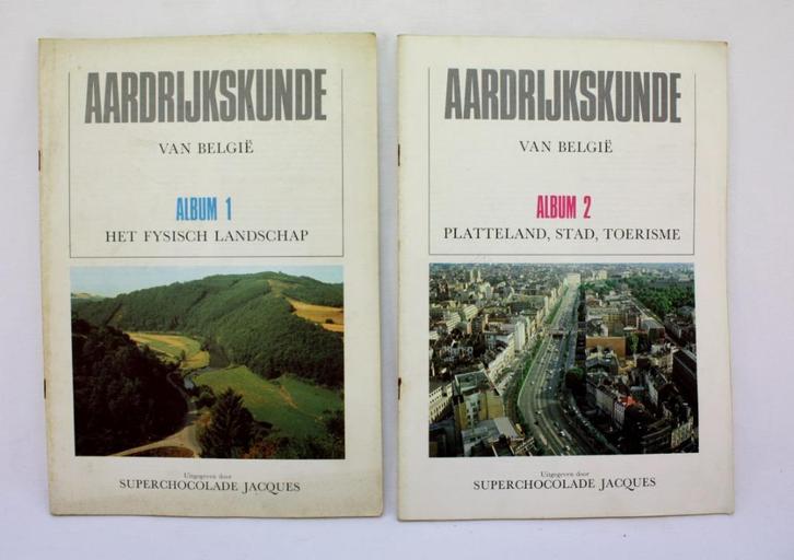 Superchocolade Jacques, albums en chromo's., Boeken, Prentenboeken en Plaatjesalbums, Gelezen, Prentenboek, Ophalen of Verzenden