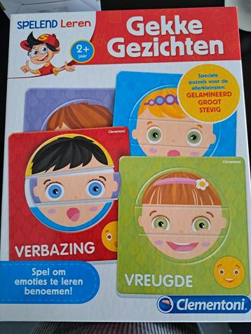 Clementoni spelend leren gekke gezichten disponible aux enchères