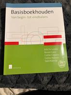 Basisboekhouden van begin- tot eindbalans, Boeken, Ophalen, Zo goed als nieuw, Renate Caen; Erik De Lembre