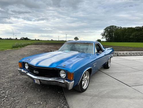 Chevrolet El Caminio, Auto's, Oldtimers, Bedrijf, Chevrolet, Benzine, Overige carrosserie, 2 deurs, Automaat, Blauw, Zwart, Achterwielaandrijving