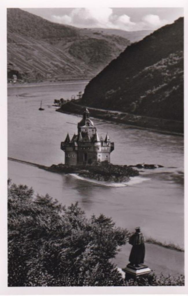 Postkaarten KAUB und PFALZ., Verzamelen, Postkaarten | Buitenland, Ongelopen, Duitsland, 1940 tot 1960, Ophalen of Verzenden