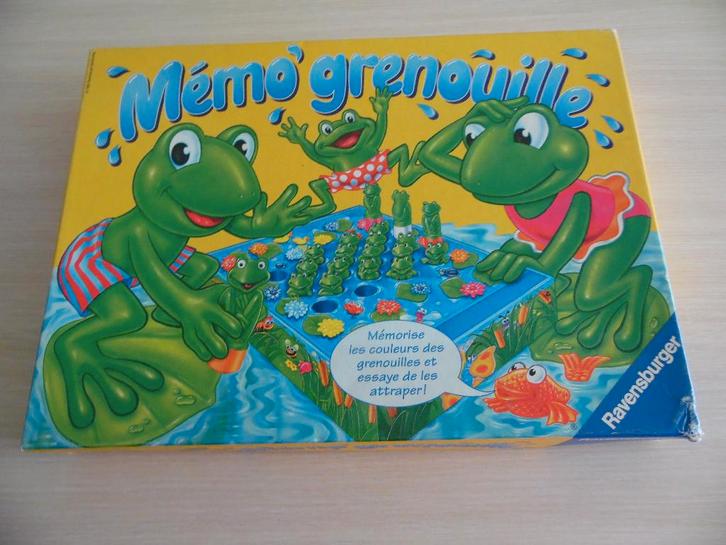 MÈMO GRENOUILLE       RAVENSBURGER, Enfants & Bébés, Jouets | Éducatifs & Créatifs, Comme neuf, Enlèvement ou Envoi