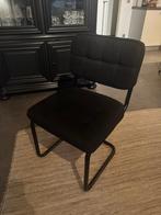 4 stoelen Kick Collection, Huis en Inrichting, Stoelen, Ophalen, Zo goed als nieuw, Zwart, Vier