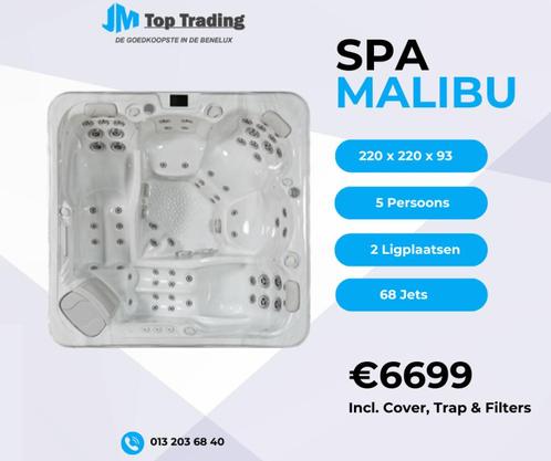 AquaLife Spa (jacuzzi) - Malibu 220x220cm 5p (Balboa), Jardin & Terrasse, Accessoires de piscine, Neuf, Filtre, Enlèvement ou Envoi