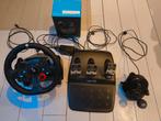 Logitech G29, pedalen + versnellingspook, Games en Spelcomputers, Ophalen of Verzenden, Gebruikt, Stuur of Pedalen, PlayStation 5