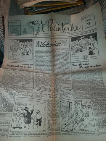 't Pallieterke 18 september 1947 beschikbaar voor biedingen