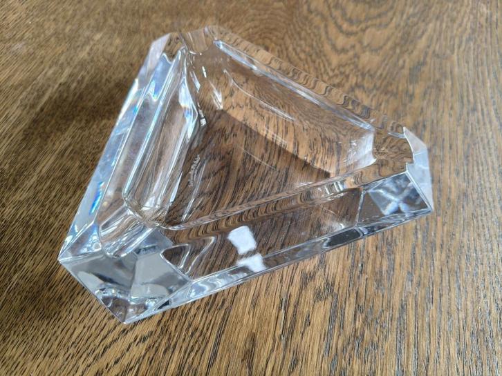 Val Saint Lambert kristallen asbak, Antiek en Kunst, Antiek | Glaswerk en Kristal, Ophalen of Verzenden