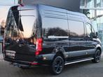 Mercedes-Benz Sprinter 319 CDI L2H2 LED LM VELGEN 3.5T TREKH, Auto's, Bestelwagens en Lichte vracht, Automaat, 4 cilinders, Zwart