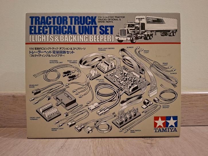 Tamiya - Tractor Truck Electrical Unit Set, Hobby & Loisirs créatifs, Modélisme | Radiocommandé & Téléguidé | Voitures, Neuf, Enlèvement