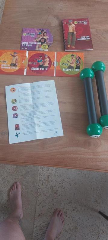 Zumba dvd pakket  beschikbaar voor biedingen