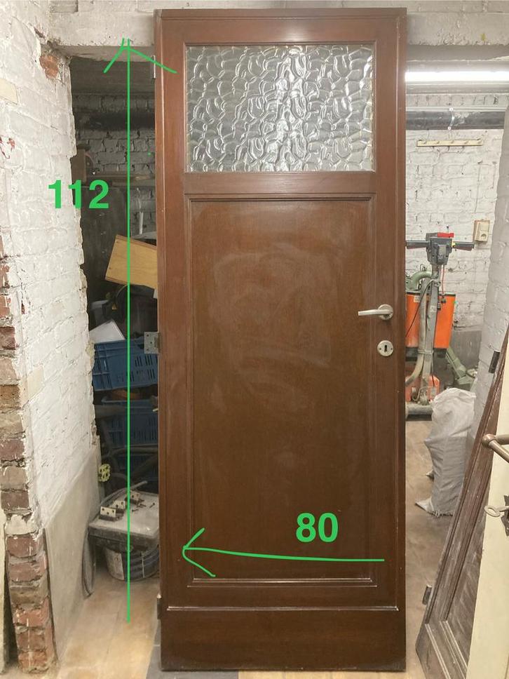 Verschillende houten deuren, Doe-het-zelf en Bouw, Deuren en Vliegenramen, Gebruikt, Binnendeur, 200 tot 215 cm, 80 tot 100 cm