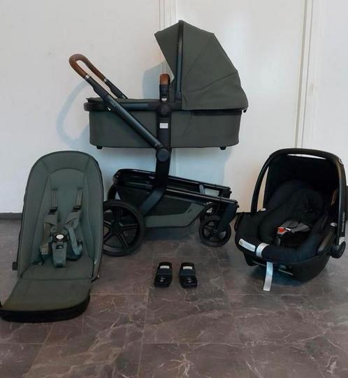 Joolz Day +  Marvellous Green kinderwagen 3-in-1 Set, Kinderen en Baby's, Buggy's, Zo goed als nieuw, Maxi-Cosi, Voetenzak, Ophalen of Verzenden
