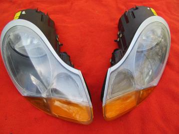PORSCHE 986/996 SET ORGINELE KOPLAMPEN (UK UITVOERING) beschikbaar voor biedingen
