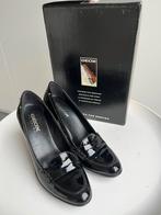 Geox pumps zwart lakleder, maat 39,5 (EU/US 9,5)., Ophalen of Verzenden, Zo goed als nieuw, Zwart, Pumps