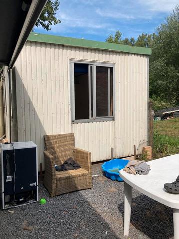 Te koop woon bureau of werf container, Enlèvement
