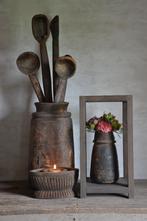 Open houten lantaarns, Huis en Inrichting, Ophalen of Verzenden