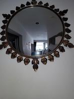 Zonnespiegel, Huis en Inrichting, Woonaccessoires | Spiegels, Ophalen, Minder dan 50 cm, Gebruikt, Rond