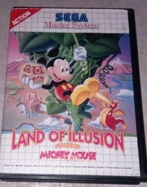 Sega Mastersyst Land of Illusion Starring Mickey Mouse!Voll!, Games en Spelcomputers, Games | Sega, Zo goed als nieuw, Master System