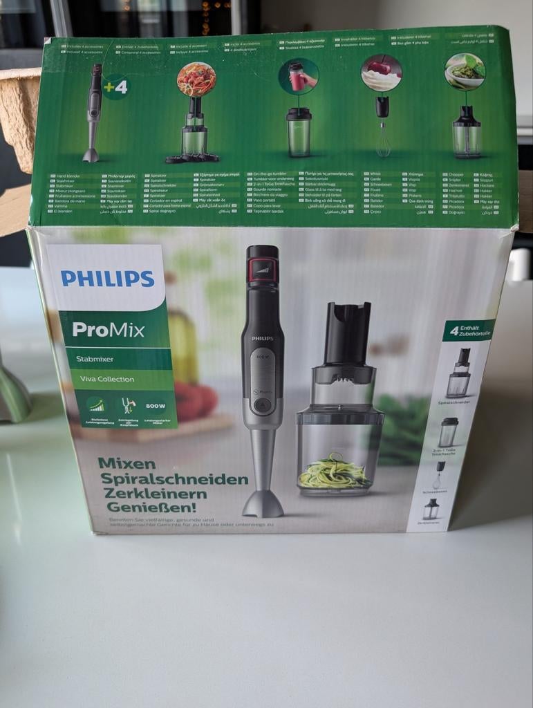 Philips Pro mix 800W, Elektronische apparatuur, Thuistapinstallaties, Ophalen, Zo goed als nieuw