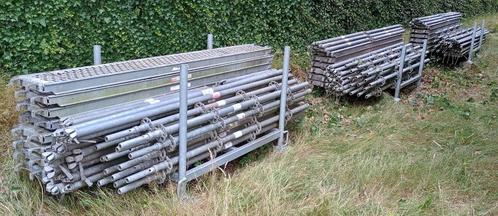 originele Altrad Plettac Contur rozetten steiger/stelling, Doe-het-zelf en Bouw, Steigers, Zo goed als nieuw, Gevelsteiger, 5 meter of hoger