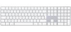 Apple magic keyboard met numeriek gedeelte, Ophalen of Verzenden, Apple, Numeriek, Zo goed als nieuw