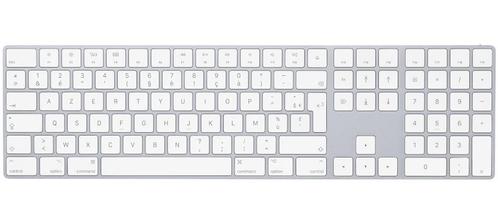 Apple magic keyboard met numeriek gedeelte, Computers en Software, Toetsenborden, Zo goed als nieuw, Numeriek, Draadloos, Ophalen of Verzenden