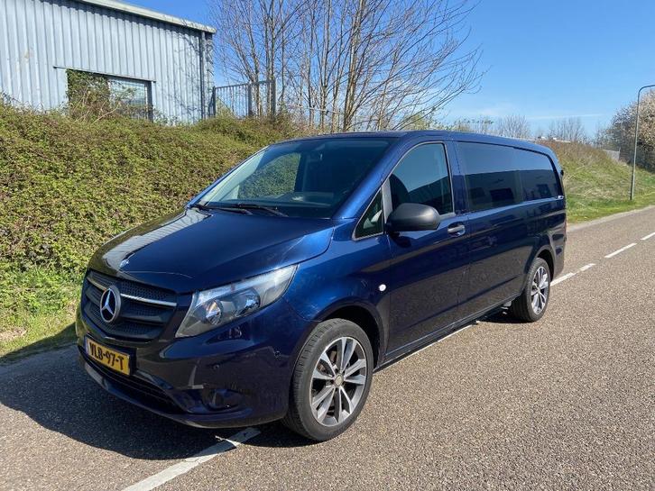 Mercedes Vito 110 dubbele cabine, Auto's, Bestelwagens en Lichte vracht, Bedrijf, ABS, Achteruitrijcamera, Airconditioning, Android Auto