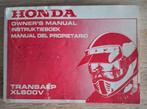 Manuel d'instructions original de la Honda Transalp XL600V, Enlèvement ou Envoi, Honda