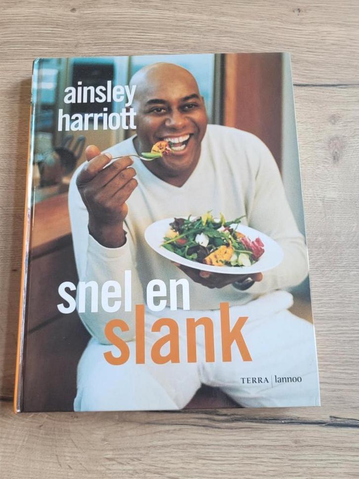 Kookboek :  snel en slank /  van Ainsley Harriott, Livres, Livres de cuisine, Comme neuf, Enlèvement ou Envoi