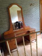 kaptafel notelaar ;vintage slaapkamer, Antiek en Kunst, Ophalen