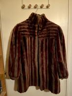 Manteau en Agneau de Toscane // Jas uit Toscaans lam M 38-40, Ophalen, Zo goed als nieuw, Maat 38/40 (M), Bruin